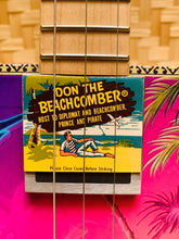 Load image into Gallery viewer, Electric Cigar Box Guitar Tiki Traveler Edition - Don The Beachcomber by Doug Horne