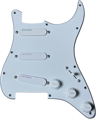 Lace Sensor Triple Rainbow Loaded Pickguard