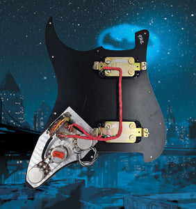 LACE® Custom Shop Batmobile (Black/Orange/Black) Loaded Pickguard