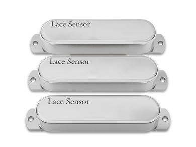 Lace Sensor Chrome Dome Single Coil Pickup 3- Pack