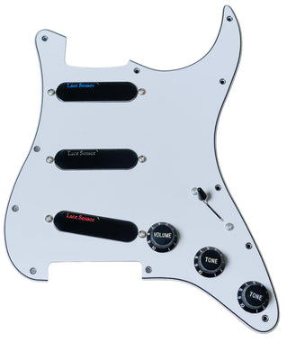 Lace Sensor Ultimate Triple Loaded Pickguard - W-Pickguard/B-Pickups