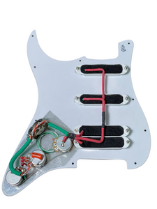 LACE® Custom Shop Strat Plus Ultra “Redline” Loaded Pickguard