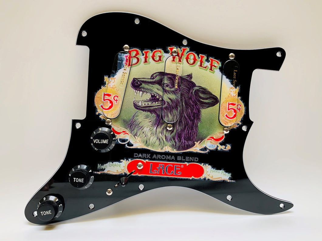 Lace Sensor Big Wolf Custom Loaded Pickguard